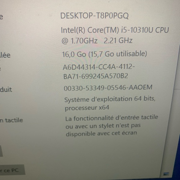 Laptop Dell latitude 5310 like New,with digital print - Picture 2 of 11